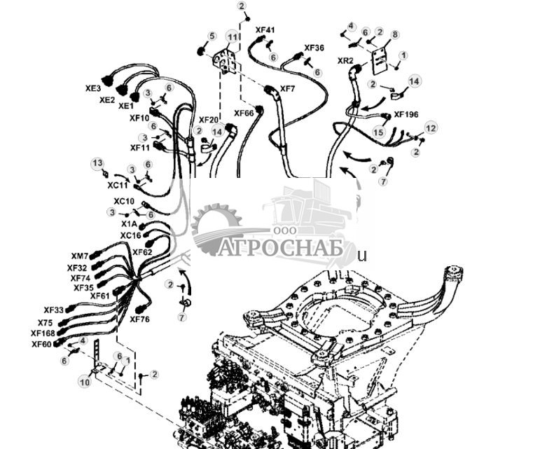 Front Main Harness, Fixed Cab - ST851757 291.jpg
